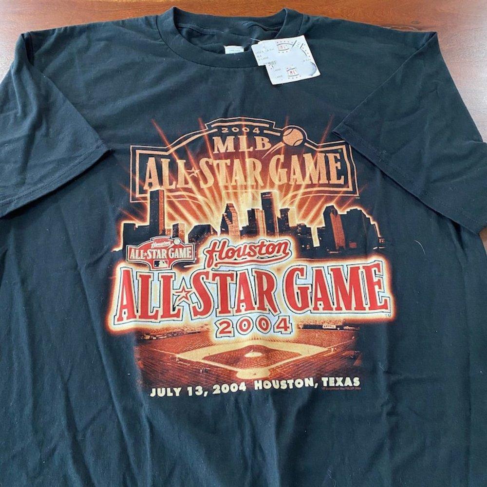 2004 All Star Game Houston Texas T Shirt Tee